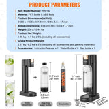 Sparkling Water Maker, Soda Maker Machine for Home Carbonating, Seltzer Water Starter Kit with V952-SDSJHCO2QP1LMJ1VGV0