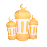 Muslim Inflatable Outdoor Decoration LED IP44 Waterproof 5.1ft 210T Polyester Fiber Powerfuler V1294-YM0901-3115240008712