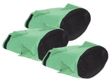 3Pcs 6-Holes Strawberry Planting Bag Felt Garden Plant Grow Bags 26L/7Gallon Green V1294-YM0721-3111210057311
