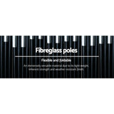 Weisshorn Camping Shower Toilet Tent Outdoor Portable Changing Room Ensuite TENT-C-CR-SIN