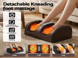 Livemor Massage Mat Kneading Neck Foot Massager Heated Vibration Airbag Mattress MASSAGE-MAT-02-PU-BR