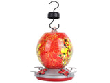 Hummingbirds Water Feeder Colorful Painting Glass Bird Feeding Tool for Garden CourtyardQ1 V1294-YM0901-3111200116911