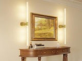 Gold Battery Operated Wall Sconce Set of 2, Rechargeable Wireless Wall Lights with Remote and Touch, V1171-CB-BOM001620