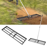 VEVOR 10x36in Lawn Leveling Rake 83.9 in Adjustable Handle for Yard Golf Court V952-CPPZPEKCGK10365WEV0