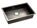 Cefito Kitchen Sink 60X45CM Stainless Steel Basin Single Bowl Black SINK-BLACK-NEW6045
