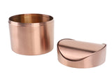 Mini Countertop Trash Can 304 Stainless Steel Small Table Top Garbage Bin with Swing Lid for Office V1294-YM0901-3117240308011