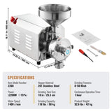 Grain Grind Mill Grain Grinding Machine 2200W Food Processing Machinery V952-DDMPSGWYMJBXIBMNIV3
