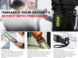Hand-Held Metal Detector - 60Mm Detection Distance PRL-7040-TD-S