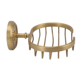 Soap Dish Wall Mounted Twisted Pattern Soap Holder Copper Stainless Steel Antique Soap Rack for V1294-YM0626-3112220088211