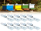 10Set Beehive Fasteners Adjustable Beekeeping Box Buckle Tool Apiculture Equipment V1294-YM0718-3111210007011
