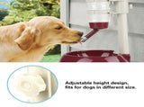 Dog Water Bottle Stand, Adjustable No Drip Dog Water Bottle Standing Pet Water Dispenser for Dog and V1370-AZ4-04588
