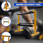 2 Tier Dumbbell Rack for Dumbbell Weights Storage V63-835241