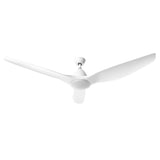 Devanti 64'' Ceiling Fan DC Motor w/Light w/Remote - White CF-B-64-334-WH