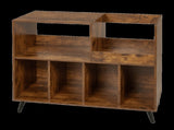Levede Record Player Stand Vinyl Holder Cabinet Turntable Table 300 Albums EA0305-BR-AU