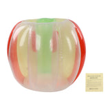 Inflatable Bumping Ball Foldable Portable Body Bubble Ball 90x75cm for Party Games Red Yellow Green V1294-YM0901-3111230181713