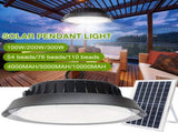 Solar Power Outdoor UFO LED High Bay Light in Black - 200W LSB-59186