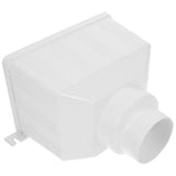 PVC Downspout Diverter, White, Sturdy Plastic, Easy Installation, Home Protection V1370-AZ4-16871