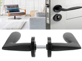 Entry Door Handle Lock Locking Lever Handle Set Reversible for Right Left Sided DoorsH Style V1294-YM0721-3114200099011