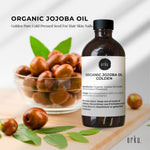 250ml Organic Jojoba Oil - Golden Pure Cold Pressed Seed For Hair Skin Nails V238-SUPDZ-40232642969680