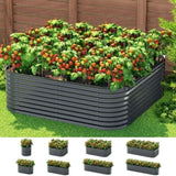 Green Fingers Garden Bed 9 In 1 Modular Planter Box 56CM height GARDEN-AG-MOD-3006056