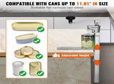 Commercial Can Opener, Heavy-Duty Manual Tabletop Cans Opener for Cans Up to 300 mm Height, V952-KGQ10YCZTGDSR7I52002V0