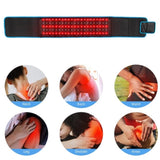 660nm Red & 850nm Near Infrared Light Therapy Heated Wrist Belt Pad Pain Relief V201-W13248965