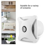 Ventilation Exhaust Fan Home Ventilating with LED light Mount on Wall Bathroom V1294-YM0901-JY11219