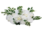 Flower Balls Arrangement Bouquet 10 PCS, 450 mm Diameter Artificial Flower Balls Wedding White Roses V952-ZSHQQXBS177IOA155001V0