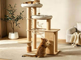 Scandinavian Gray Felt Cat Tree V1408-L05