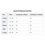 Incontinence Pants, Water-Proof Underwear, Unisex Stay-Dry Vinyl Coated Polyester V1370-AZ4-17896