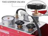 Hydraulic Pressure Test Pump 50 Bar Hand Pressure Test Pump 726 PSI 3.2 Gallon Tank 45ML 1/2" BSP V952-50KGSDSYB00000001V0