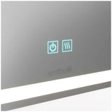 Aurea integrated led plug in wall mirror V178-68915