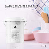 1Kg Calcium Sulphate Gypsum Powder Bucket- Food Grade Hydrous Sulfate V238-SUPDZ-40142257258576