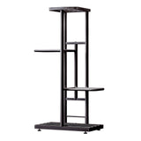 4-Tier Display Shelf Flower Pots Rack Plant Stand Potting Ladder Planter Stand Heavy Duty Storage V1294-YM0901-H41208DG