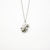 Gift Box - Rabbit White Gold Aroma Necklace Purify Oil Blend V760-GBAJ - 34