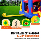 Inflatable Bounce House, Outdoor High Quality Playhouse Trampoline, Jumping Bouncer with Blower, V952-CQCBBHYC101164JT9V3