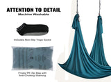 Aerial Silk & Yoga Swing, 10 m Length, Aerial Yoga Hammock Kit with 100gsm Nylon Fabric, Full V952-DCK10X28MMLCZSF51V0