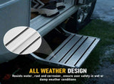 Heavy Duty Pull-Out Caravan Step Folding Aluminium RV Entry Step, Non-Slip Portable Camping Step, V1181-AT002-SL