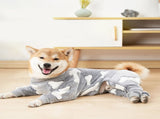 Bobasndm Turtleneck Dog Clothes,Autumn Winter Dog Jumpsuit Coat,Winter Soft Warm Flannel V1189-WXFWAL-20260319-01046