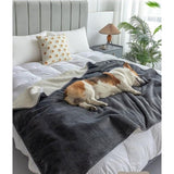 Premium Waterproof Reversible Pet Dog Blanket Bed Protects Couch Bed from Spills V63-840261