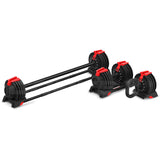 CORTEX Revolock V2 48kg Pair Set Adjustable Steel Dumbbell Barbell Kettlebell All-in-One V420-CSDB-DBRV224-2