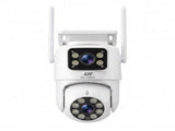 UL-Tech Wireless Security Camera Outdoor Indoor, 2.5K Dual Lens Pan Tilt, 4MP IP Camera, CCTV-IP-DUAL-PTZ-2M