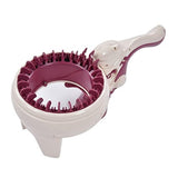 Knitting Machine,Children's Round Knitting Sewing Machine for DIY Scarf Bag Sweater Hat,Easy To V1369-AZ3-W-22231