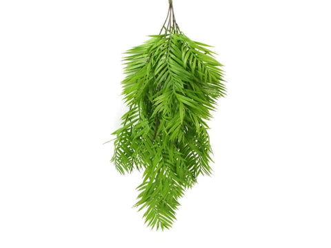 Hanging Fresh Green Bamboo Leaf Fern UV Resistant 80cm V637-DP8880005