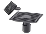 Shower Floor Drain with Removable Cover Grille SUS304 Stainless Steel Bathroom Supply 12x12cm V1294-YM0901-3112210006411
