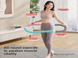 Flexible Hula Hoop with PVC Spring Design for Core Strength Waist Toning Ideal for Home Fitness V888-ELOSUNG43417