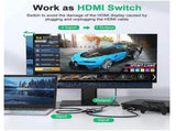 4K 60Hz HDMI Switch Bi-Directional 2 In 1 Out / 1 In 2 Out V1263-JX-3363