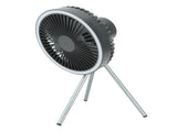 10000mAh USB Tripod Camping Fan Outdoor Portable Camping Fan with Light Power Bank Gray V1294-YM0703-3113230110411