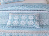 Peaceful Quilted coverlet and pillowcovers set Relax and Unwind - Queen size V745-MAC080468Q13U