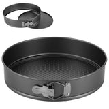 11" Springform Cake Pans, Nonstick Cheesecake Pans with Leakproof Buckle and Removable Bottom V1369-AZ3-W-08803